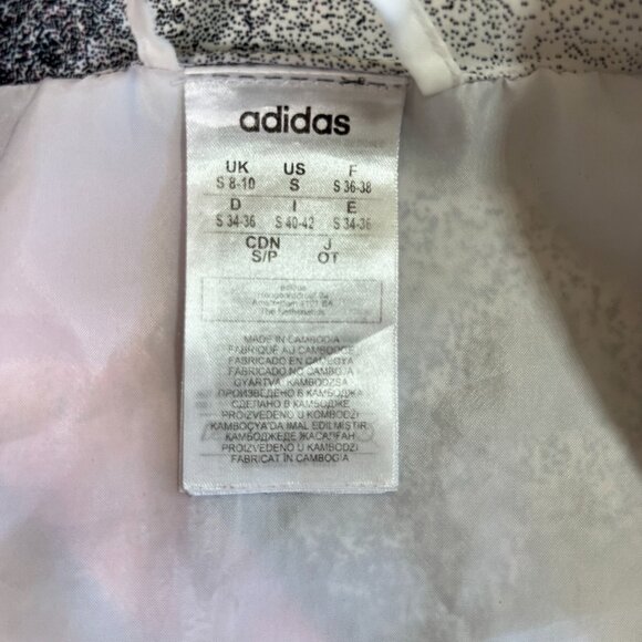Adidas Graphic‎ Track Jacket Womens S Zip Up Lightweight Sportswear Retro Luxe - Picture 10 of 14